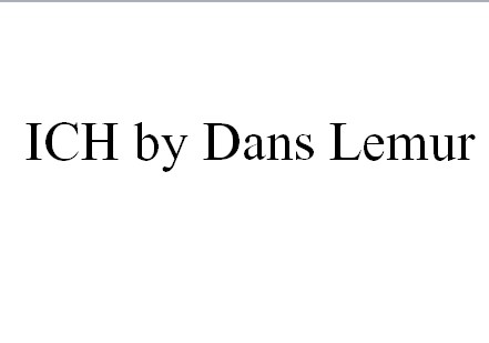 ICH by Dans Lemur