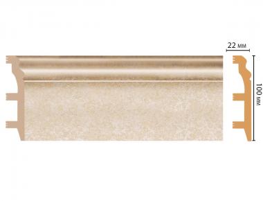 Decomaster Плинтус D232-18D ДМ