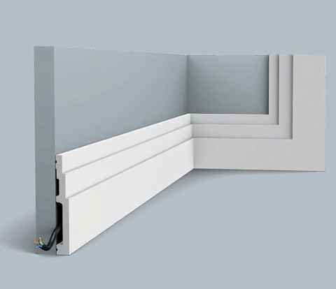 Orac Decor Плинтус из дюрополимера SX180