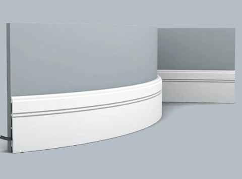 Orac Decor Гибкий плинтус из полиуретана SX105F