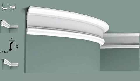 Orac Decor Гибкий карниз из полиуретана C321F