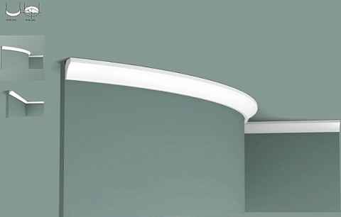 Orac Decor Гибкий карниз из полиуретана C250F