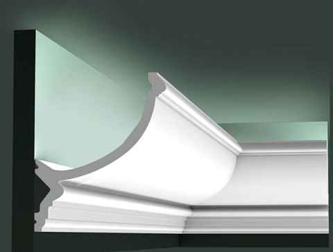 Orac Decor Карниз из полиуретана с подсветкой C900